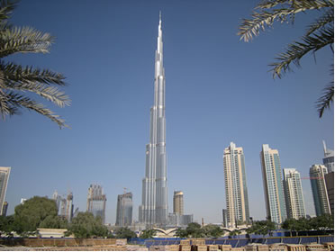 Burj Khalifa Bin Zayid, localizado em Dubai, é o maior edifício do planeta 
